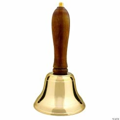 Coupon 🎁 8" ❄ Christmas Brass Hand Bell 🤩
