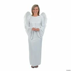 Christmas Costumes Sales Store 23 Brand new ✨ Adult Angel Costume with Angel Wings & Candle - Standard ⌛