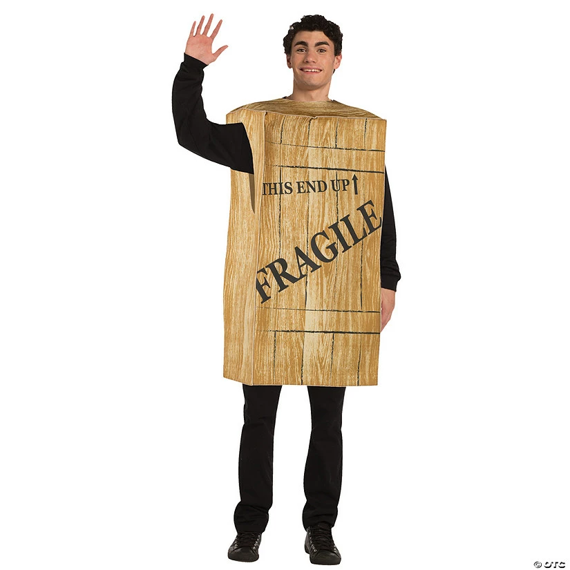 Deals π₯ Adult Fragile Crate Costume π 1 Deals π₯ Adult Fragile Crate Costume π