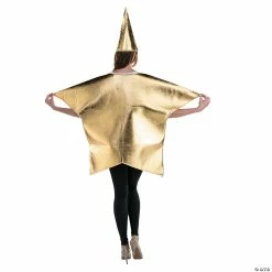 Christmas Costumes Sales Store -Christmas Costumes Sales Store adult gold star costume standard13665700 a01