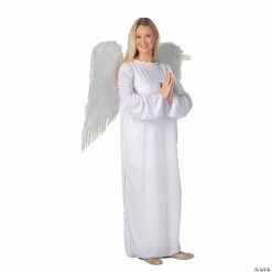 Buy π Adultβs Angel Gown with Wings - 2 Pc. β