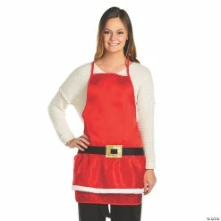Cheap 😀 Adult’s Santa Apron 👍
