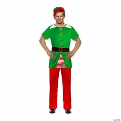 Cheapest 😉 Adult’s Short Sleeve Elf Costume 🔔