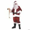 Budget 😍 Adult’s Ultra Velvet Santa Suit Costume - Large 🎁