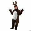 Cheapest 🧨 Adult's Reindeer Costume with Hood 😉