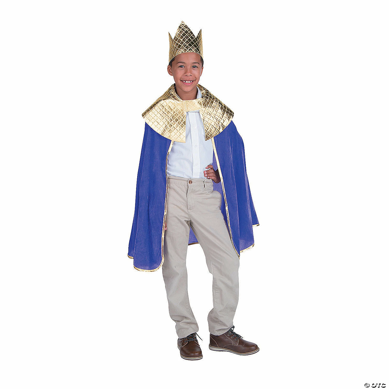 New π₯° Boy's Purple Wise Man's Cape with Crown Costume π 1 New π₯° Boy's Purple Wise Man's Cape with Crown Costume π