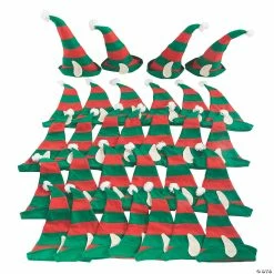 Promo ๐คฉ Bulk Elf Hats with Ears - 30 Pc. ๐