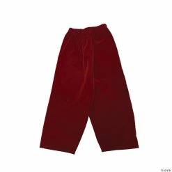 New 🌟 Burgundy Velvet Santa Pants - XXXL 👍