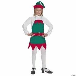 Cheapest 🧨 Child’s Elf Holiday Apron & Hat ⭐