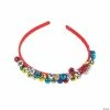 Budget 👍 Christmas Jingle Bell Headbands - 6 Pc. ⌛