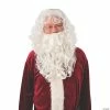 Promo 🔥 Deluxe Santa Wig & Beard Set - 2 Pc. 🎁