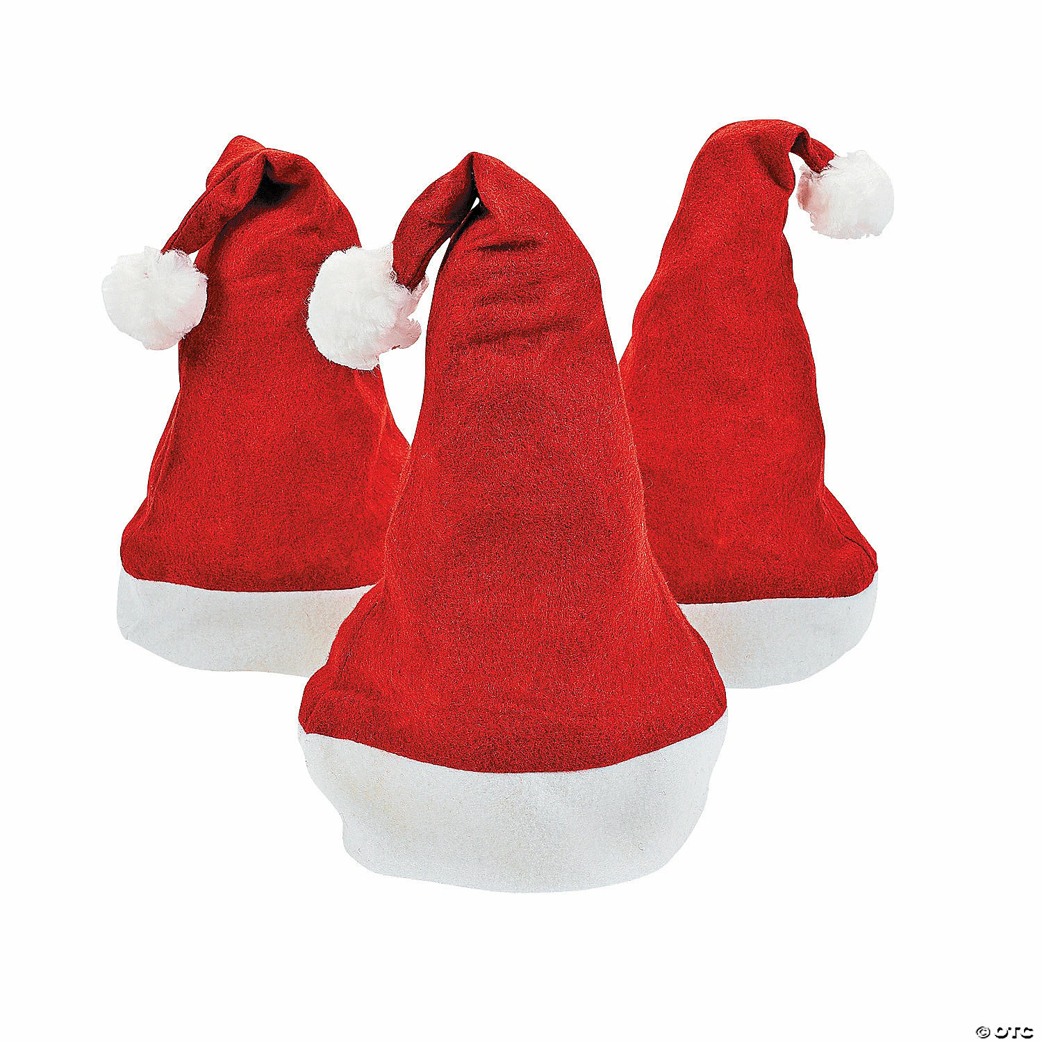 Best Pirce 🤩 Fabulous Felt Santa Hats - 12 Pc. ❤️ 1 Best Pirce 🤩 Fabulous Felt Santa Hats - 12 Pc. ❤️