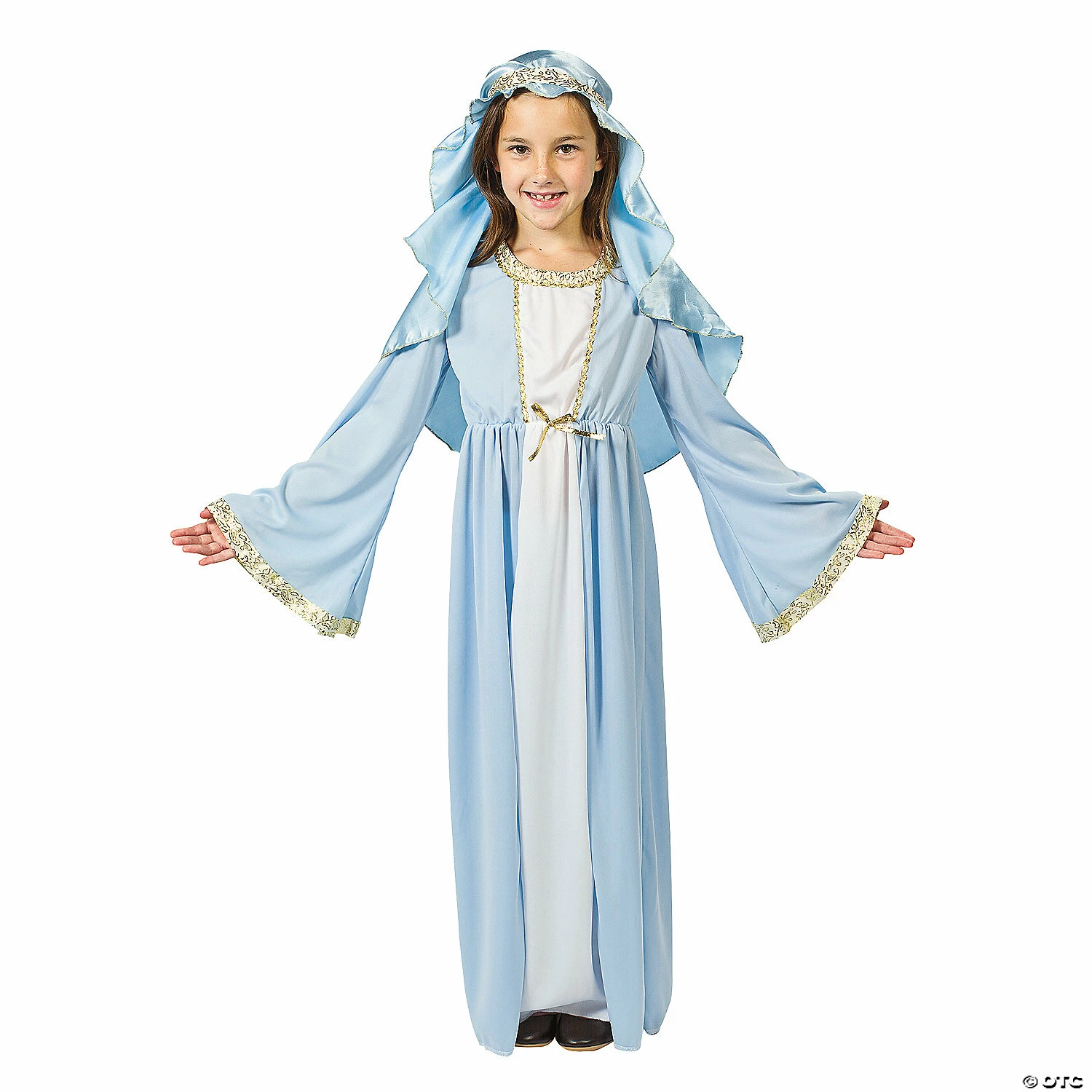 Budget 😍 Girl’s Premium Mary Costume ✔️ 1 Budget 😍 Girl’s Premium Mary Costume ✔️