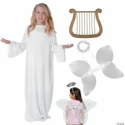 Coupon π₯° Kid's L/XL Angel Costume with Harp - 4 Pc. π§¨