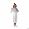 Budget 👏 Kids’ L/XL White Angel Gown with Wings - 2 Pc. 🤩
