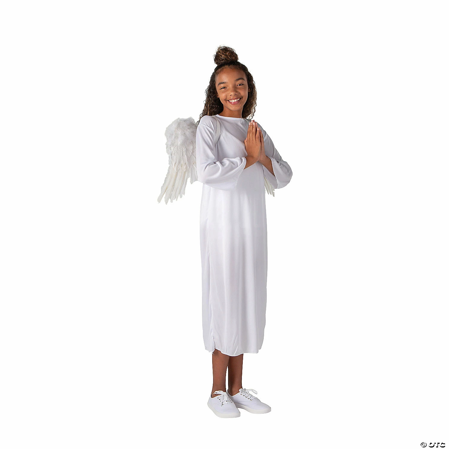 Budget 👏 Kids’ L/XL White Angel Gown with Wings - 2 Pc. 🤩 1 Budget 👏 Kids’ L/XL White Angel Gown with Wings - 2 Pc. 🤩
