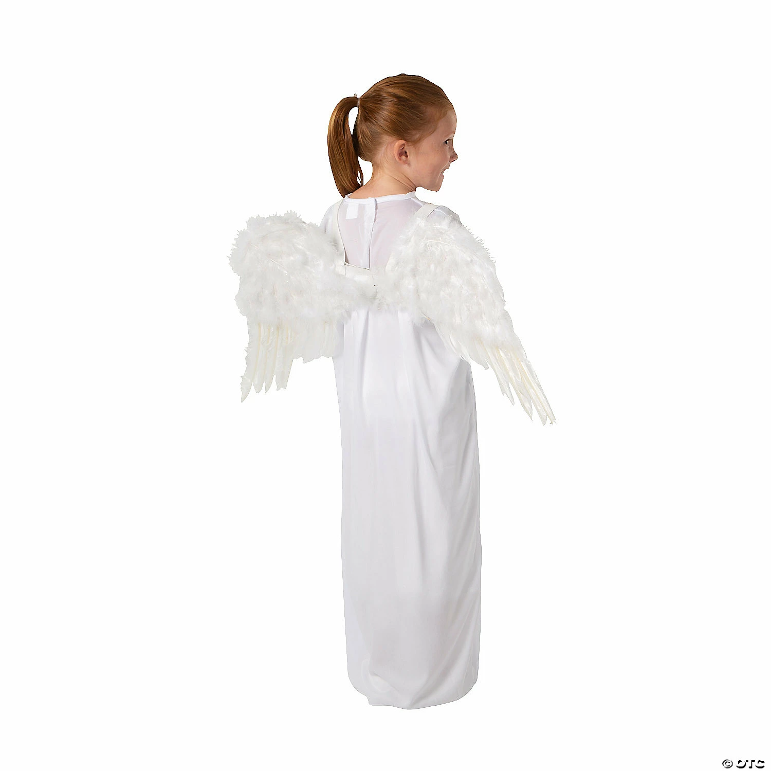 Cheap π₯ Kidsβ S/M White Angel Gown with Wings - 2 Pc. π― 2 Cheap π₯ Kidsβ S/M White Angel Gown with Wings - 2 Pc. π― - Image 2