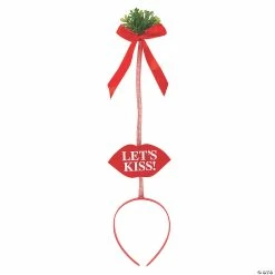 Top 10 ๐งจ Kiss Me Under the Mistletoe Headbands - 12 Pc. ๐งจ