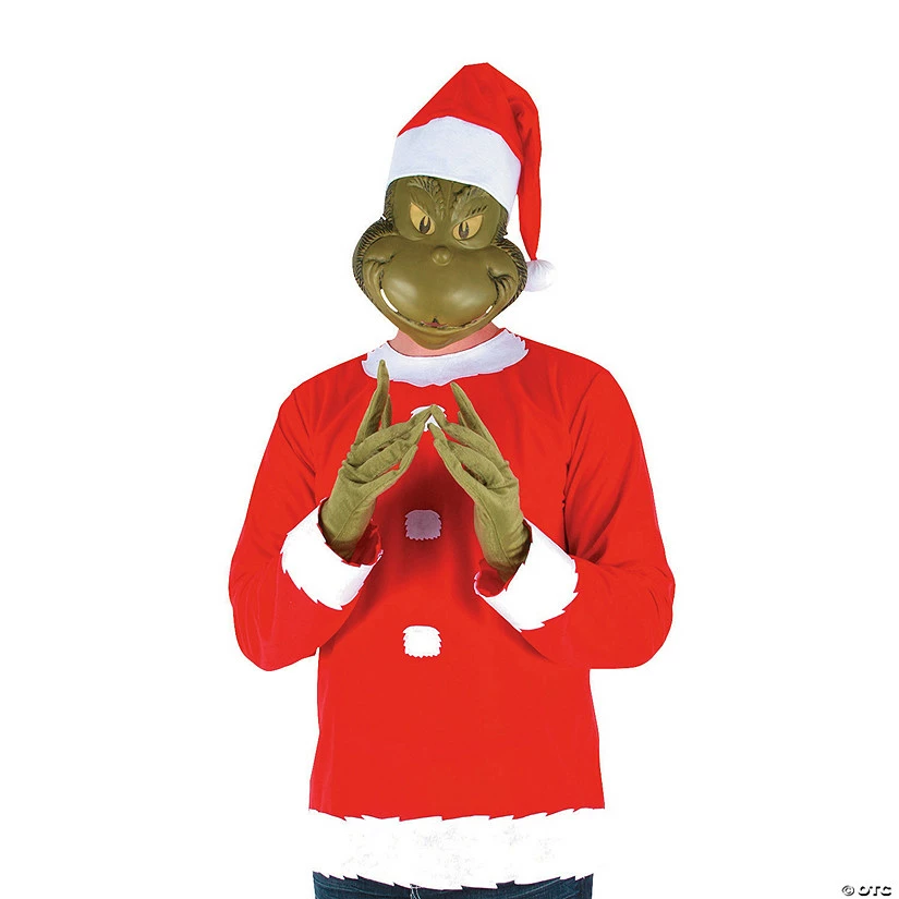 Brand new 𧨠Men's The Grinch Santa Costume - Large/Extra Large 𧨠1 Brand new 𧨠Men's The Grinch Santa Costume - Large/Extra Large π§¨