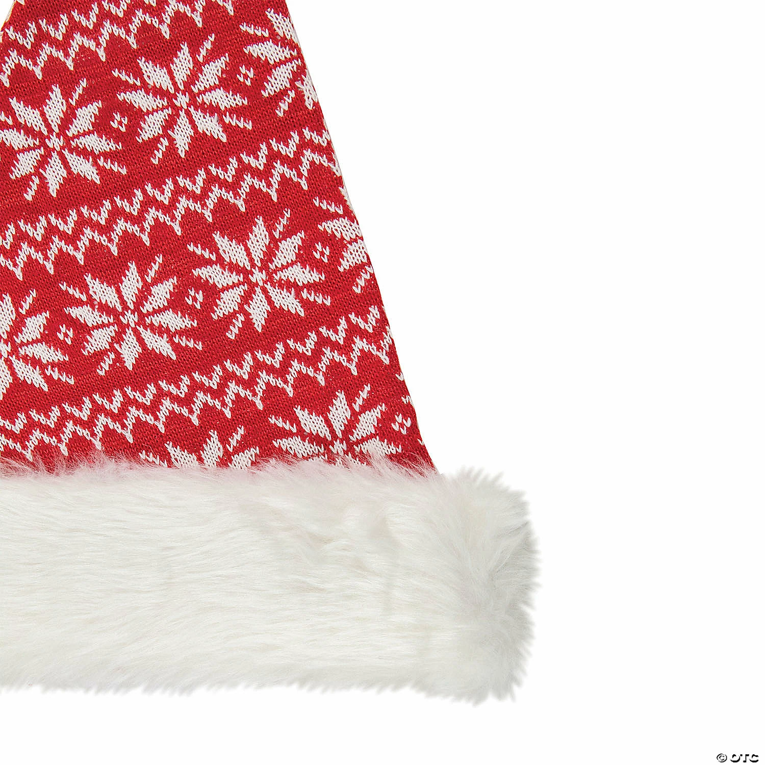 Buy π₯° Northlight 17" Red and White Nordic Snowflake and Striped Santa Hat With Pom Pom π― 2 Buy π₯° Northlight 17" Red and White Nordic Snowflake and Striped Santa Hat With Pom Pom π― - Image 2