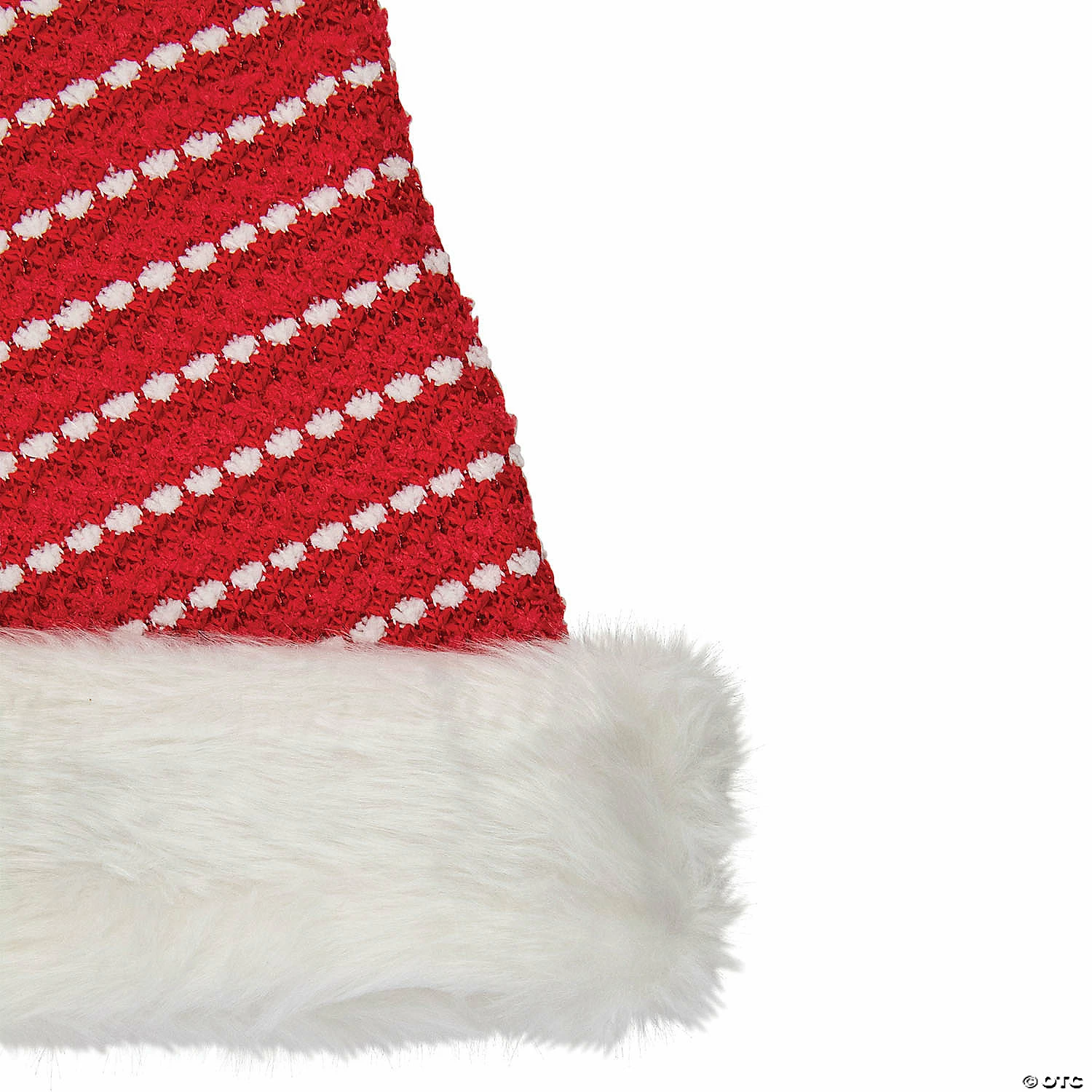 Buy π Northlight 17" Red and White Striped Santa Hat With Pom Pom π 2 Buy π Northlight 17" Red and White Striped Santa Hat With Pom Pom π - Image 2