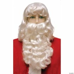 Top 10 🤩 Santa Wig And Beard Deluxe Set ⭐