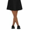 Flash Sale 💯 Skeleteen Red and Green Tights - Striped Nylon 🎁 Christmas Elf Stretch Stocking Accessories for Every Day and Costumes for Men, 👩 Women and Teens 🥰