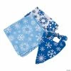 Best deal ✔️ Snowflake Print Bandanas - 12 Pc. 🤩