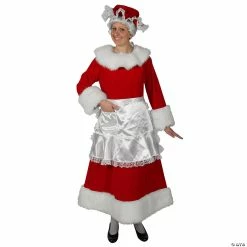 Brand new 😉 Women’s Regal Red Velvet Mrs. Claus Costume ✨