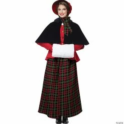 Promo 😀 Women's Holiday Caroler Costume 💯
